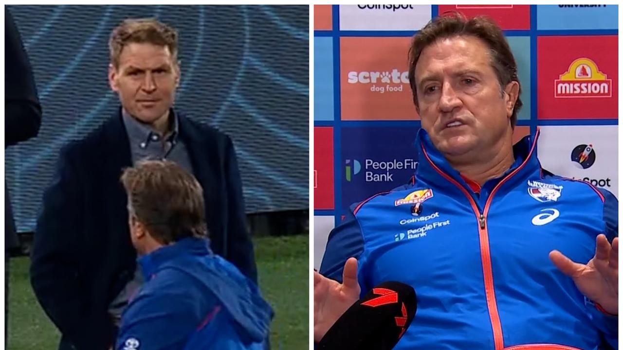 AFL Boundary Clash: Cornes' Explosive Exchange