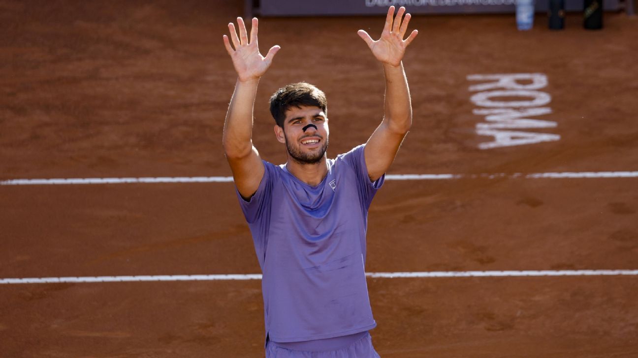 Alcaraz Reaches First Italian Open Final