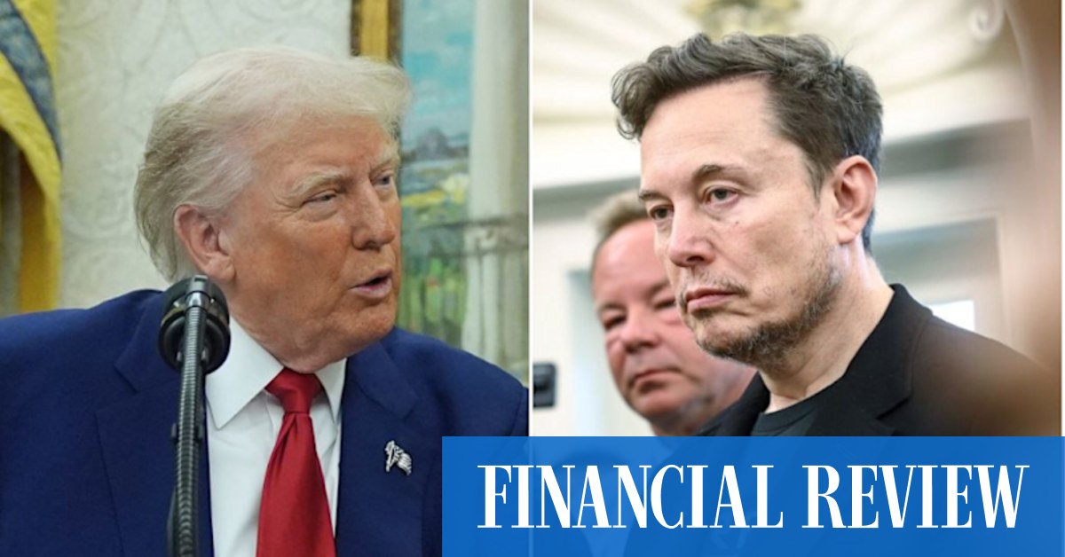 Elon Musk Quits Trump Team Over Tax Plan
