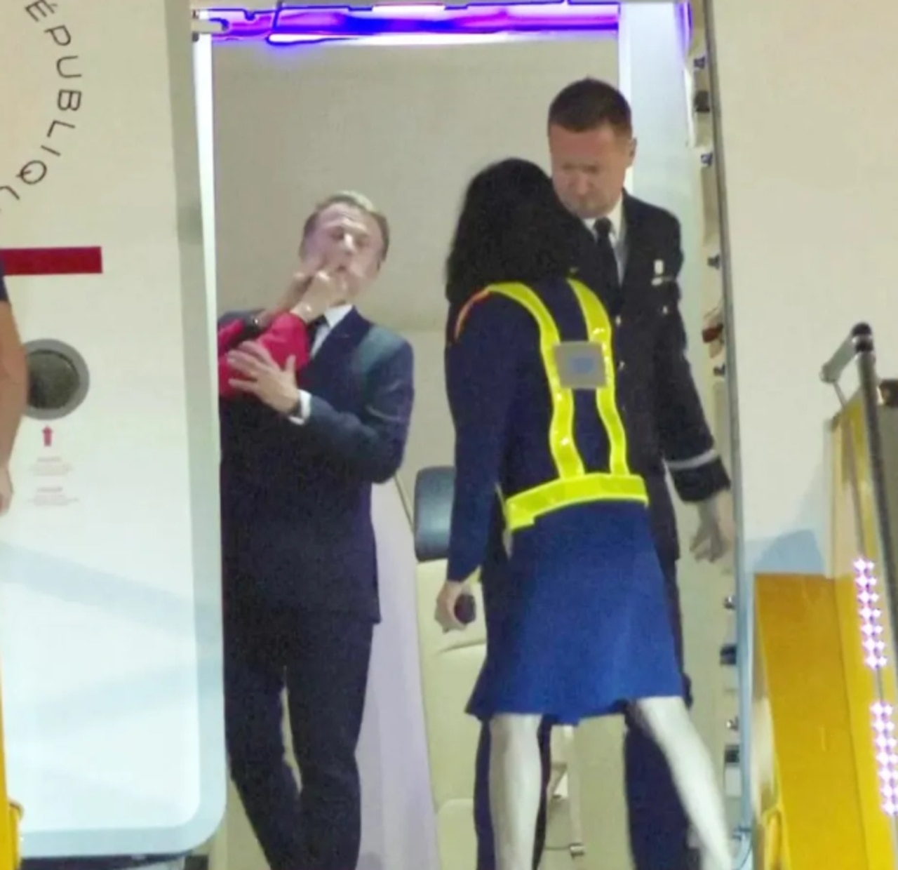 French President's Wife Slaps Him: Video Leak