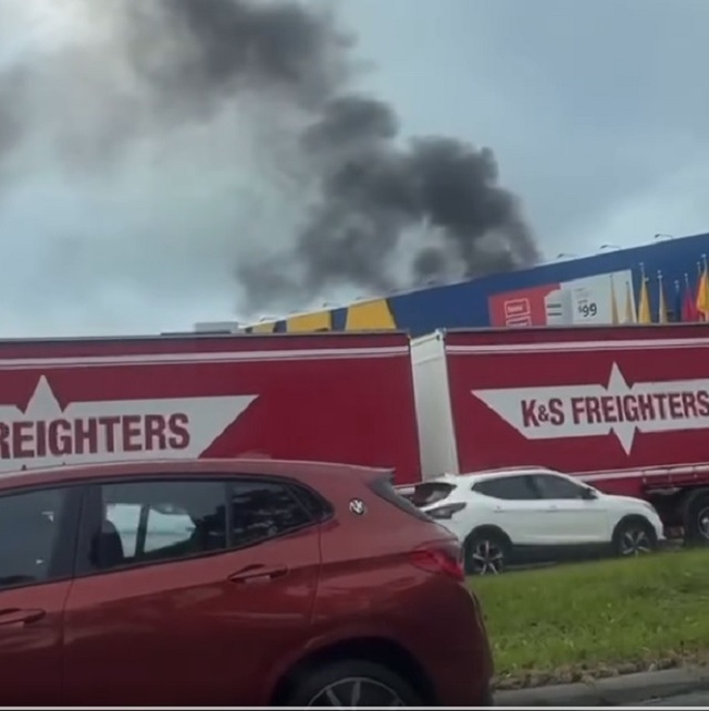 IKEA Springvale Fire: Morning Peak Chaos