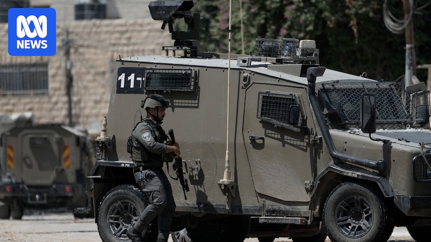Israeli Fire On West Bank Diplomatic Delegation