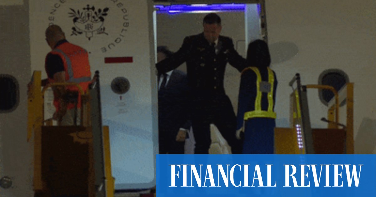 Macron Downplays Wife's Face Push Incident