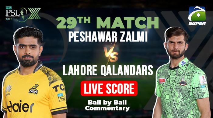 Peshawar Zalmi Vs Lahore Qalandars Live Score PSL 10