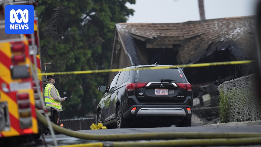 San Diego Plane Crash: Homes And Cars Ablaze