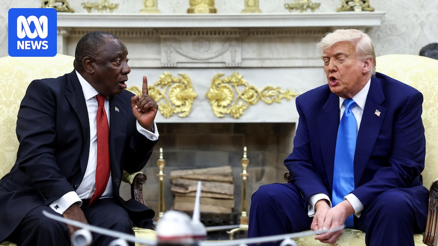 Trump-Ramaphosa White House Clash: Tense Meeting